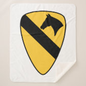 Patriotischer Patch der ersten Cavalry Division Sherpadecke (Vorderseite)