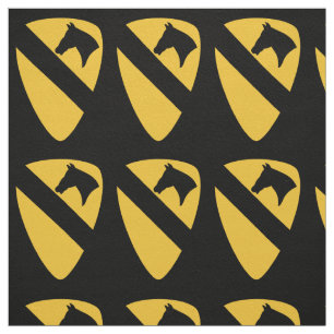 Patriotischer Patch der ersten Cavalry Division Stoff