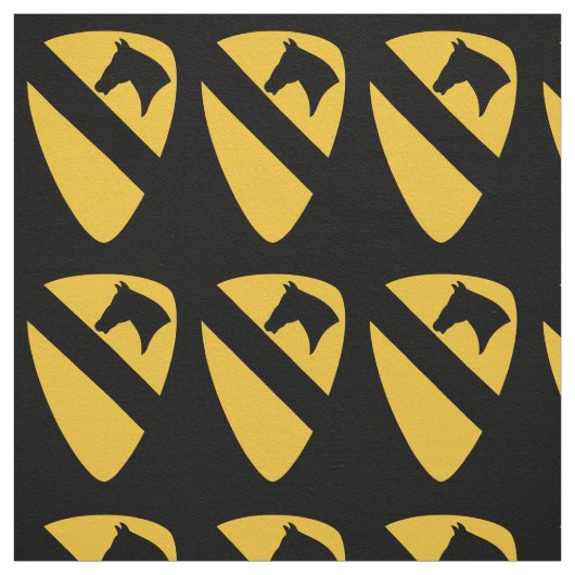 Patriotischer Patch der ersten Cavalry Division Stoff (Muster)