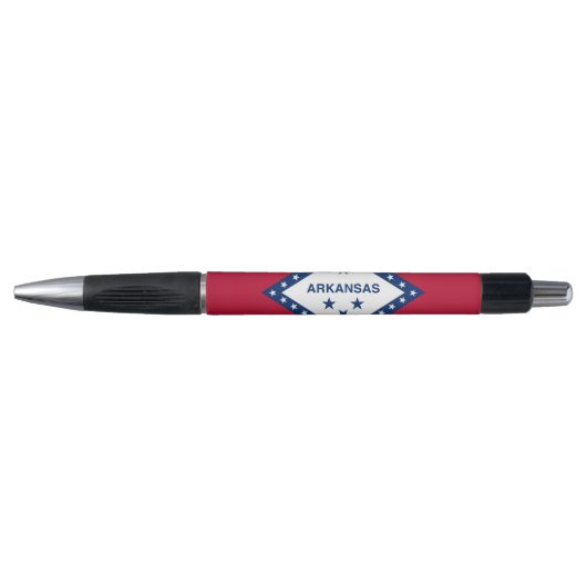 Patriotischer Pen mit der Fahne des Arkansas Staat Kugelschreiber (Vorderseite)