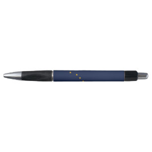 Patriotischer Pen mit der Flagge von Alaska Staat, Kugelschreiber