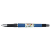 Patriotischer Pen mit Flagge von Belize Kugelschreiber (Vorderseite)