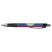 Patriotischer Pen mit Flagge von Belize Kugelschreiber (Unterseite)