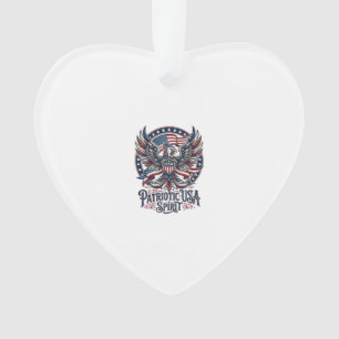 Patriotischer Phoenix-Hybrid Patriot Tier-Hybrid P Ornament