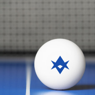 Patriotischer Ping-Pong-Ball mit der Flagge von To Tischtennisball