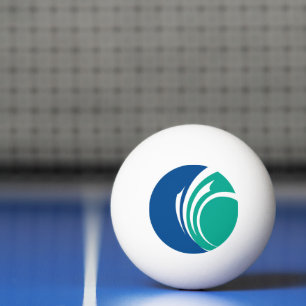 Patriotischer Ping-Pong-Ball mit Flagge von Ottawa Tischtennisball