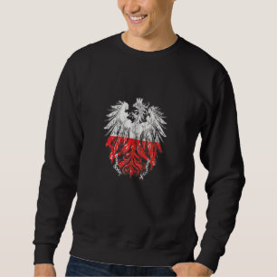 Patriotischer Polnischer Heritage Roots Polen Flag Sweatshirt