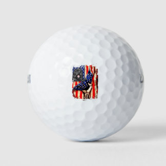 Patriotischer Portugiesischer Wasserhund, amerikan Golfball
