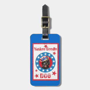 Patriotischer Portugiesischer Wasserhund Gepäckanhänger