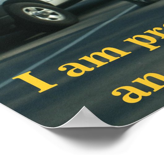 Patriotischer Pride1 Poster (Ecke)