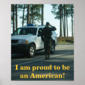 Patriotischer Pride1 Poster (Vorne)