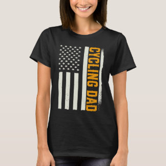 Patriotischer Radfahrer Radfahrer Radfahrer T-Shirt