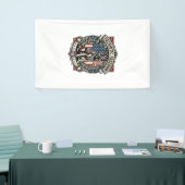 Patriotischer Rettungshund Banner (Messeveranstaltung)