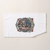 Patriotischer Rettungshund Handtuch (Handtuch)