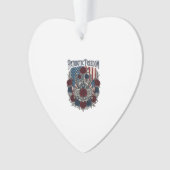 Patriotischer Rosengarten Ornament (Vorderseite)