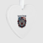 Patriotischer Rosengarten Ornament (Vorderseite)