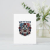 Patriotischer Rosengarten Postkarte (Stehend Vorderseite)