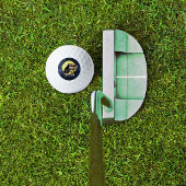 Patriotischer Rotbarsch, Weißer und Blauer Adler Golfball