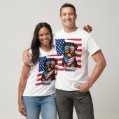 Patriotischer Rottweiler  T-Shirt (Unisex)