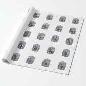 Patriotischer Sauerteigbäcker Geschenkpapier (Ungerollt)