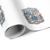 Patriotischer Sauerteigbäcker Geschenkpapier (Rolleneckpunkt)