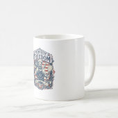 Patriotischer Sauerteigbäcker Kaffeetasse (VorderseiteRechts)