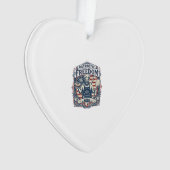 Patriotischer Sauerteigbäcker Ornament (Vorderseite)