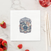 Patriotischer Sauerteigbäcker Serviette (Beispiel)