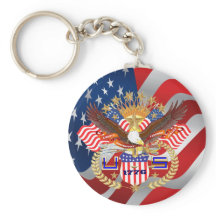 Patriotischer Schlüsselanhänger