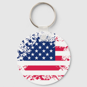 Patriotischer Schlüsselanhänger