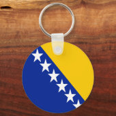 Patriotischer Schlüsselanhänger Bosnien-Herzegowin (Vorderseite)