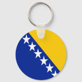 Patriotischer Schlüsselanhänger Bosnien-Herzegowin (Rückseite)