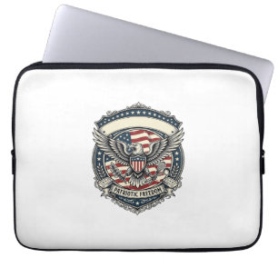 Patriotischer Seifenhersteller Laptopschutzhülle