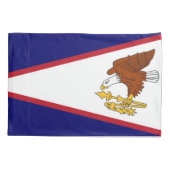 Patriotischer Single Pillowcase Fahne von Amerikan Kissenbezug (Rückseite)