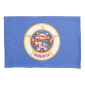 Patriotischer Single Pillowcase-Fahne von Minnesot Kissenbezug (Vorderseite)