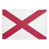Patriotischer Single Pillowcase Flagge Alabama, US Kissenbezug (Rückseite)