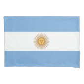 Patriotischer Single Pillowcase Flagge Argentinien Kissenbezug (Vorderseite)