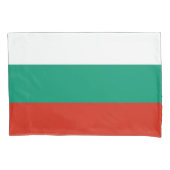 Patriotischer Single Pillowcase Flagge Bulgariens Kissenbezug (Vorderseite)
