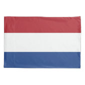 Patriotischer Single Pillowcase Flagge der Niederl Kissenbezug (Rückseite)