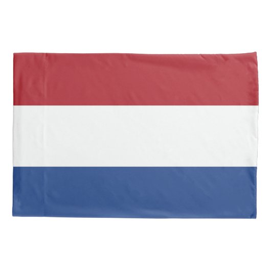 Patriotischer Single Pillowcase Flagge der Niederl Kissenbezug (Rückseite)