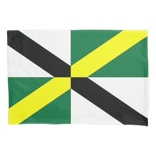 Patriotischer Single Pillowcase mit der Flagge von Kissenbezug (Vorderseite)