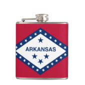 Patriotischer Spezialkolben mit der Staatsflagge v Flachmann (Vorderseite)