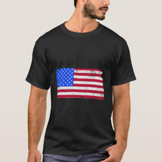 Patriotischer Staat der Kansas-US-Flagge für T-Shirt