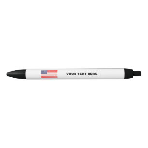 Patriotischer Stift der amerikanischen Flagge mit
