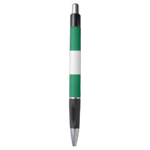 Patriotischer Stift mit Flagge Nigerias