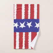 Patriotischer Stolz Badhandtuch Set (Handtuch)