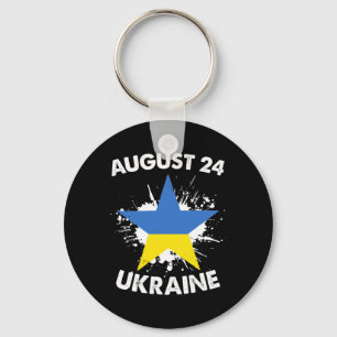 Patriotischer Stolz der Ukraine zum Unabhängigkeit Schlüsselanhänger