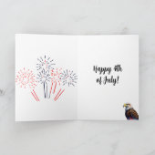 Patriotischer Stolz: Eine Feier der Freiheit Karte (Innenseite)