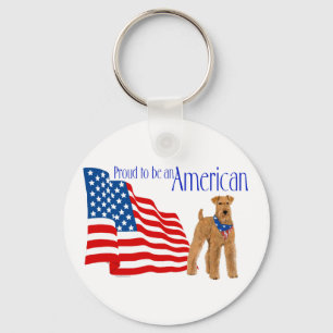 Patriotischer Stolz in Amerika Schlüsselanhänger