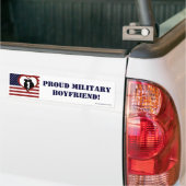 Patriotischer stolzer Militärfreund-Autoaufkleber Autoaufkleber (On Truck)